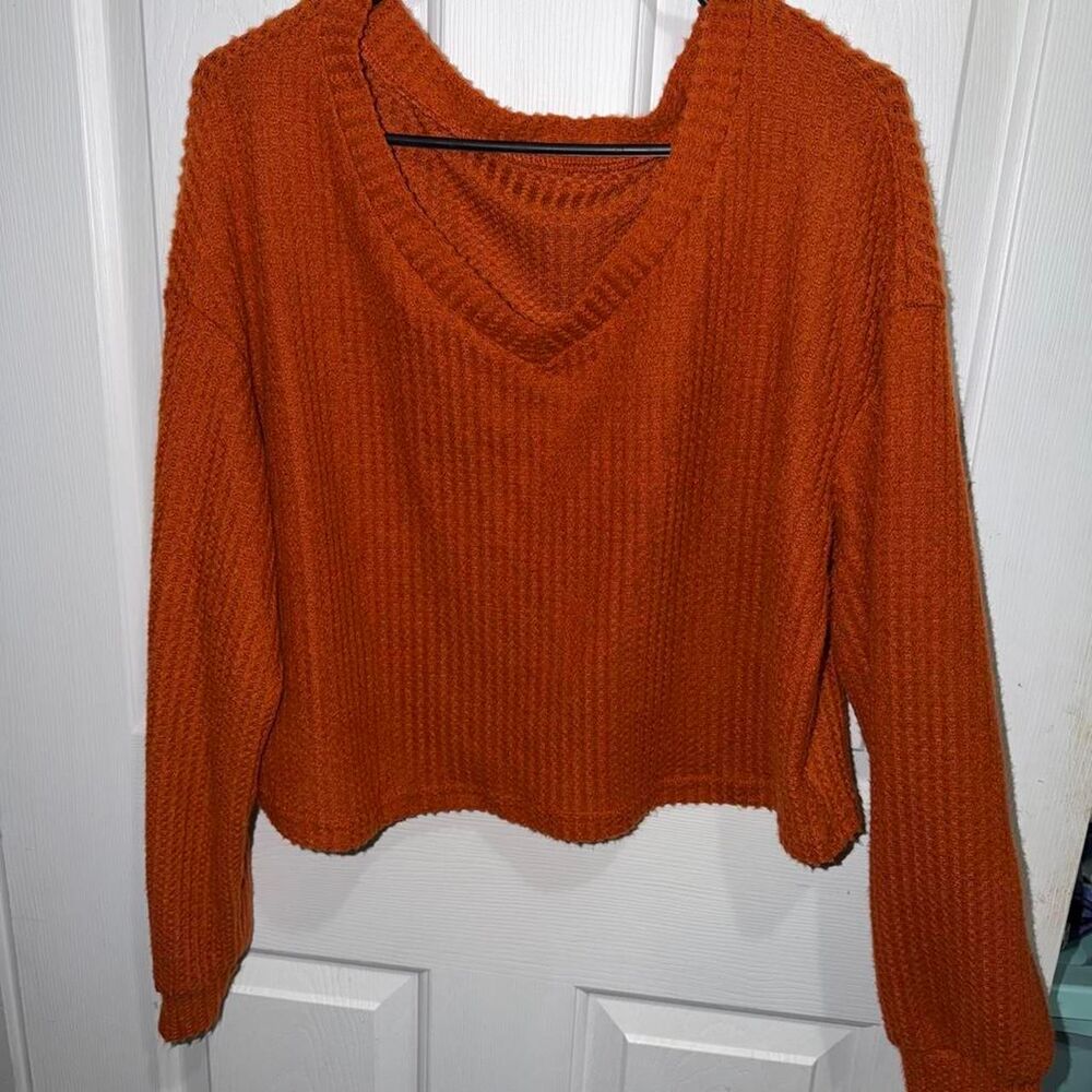 Shein Women's Orange Jumper